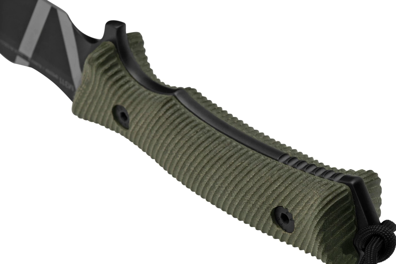 ANV Knives M311 SPELTER DLC Camo Elmax, Olive Micarta Handle, Black Kydex Sheath, Cuchillo De Supervivencia 4 ANV Knives M311 SPELTER DLC Camo Elmax, Olive Micarta Handle, Black Kydex Sheath, Cuchillo De Supervivencia - Imagen 4