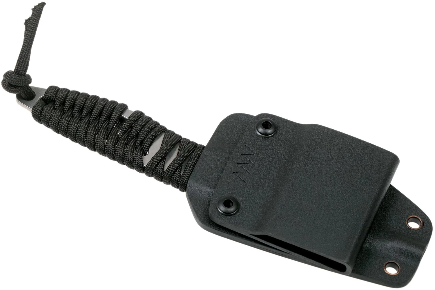 ANV P100 Sleipner, Black Paracord P100-002, Black Kydex Sheath, Cuchillo De Cuello 7 ANV P100 Sleipner, Black Paracord P100-002, Black Kydex Sheath, Cuchillo De Cuello - Imagen 7