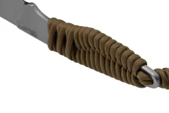 ANV Knives P100 Sleipner, Coyote Paracord, P100-005, Black Kydex Sheath, Cuchillo De Cuello -Tienda De Cuchillos ANVP100 005 04 anv scaled