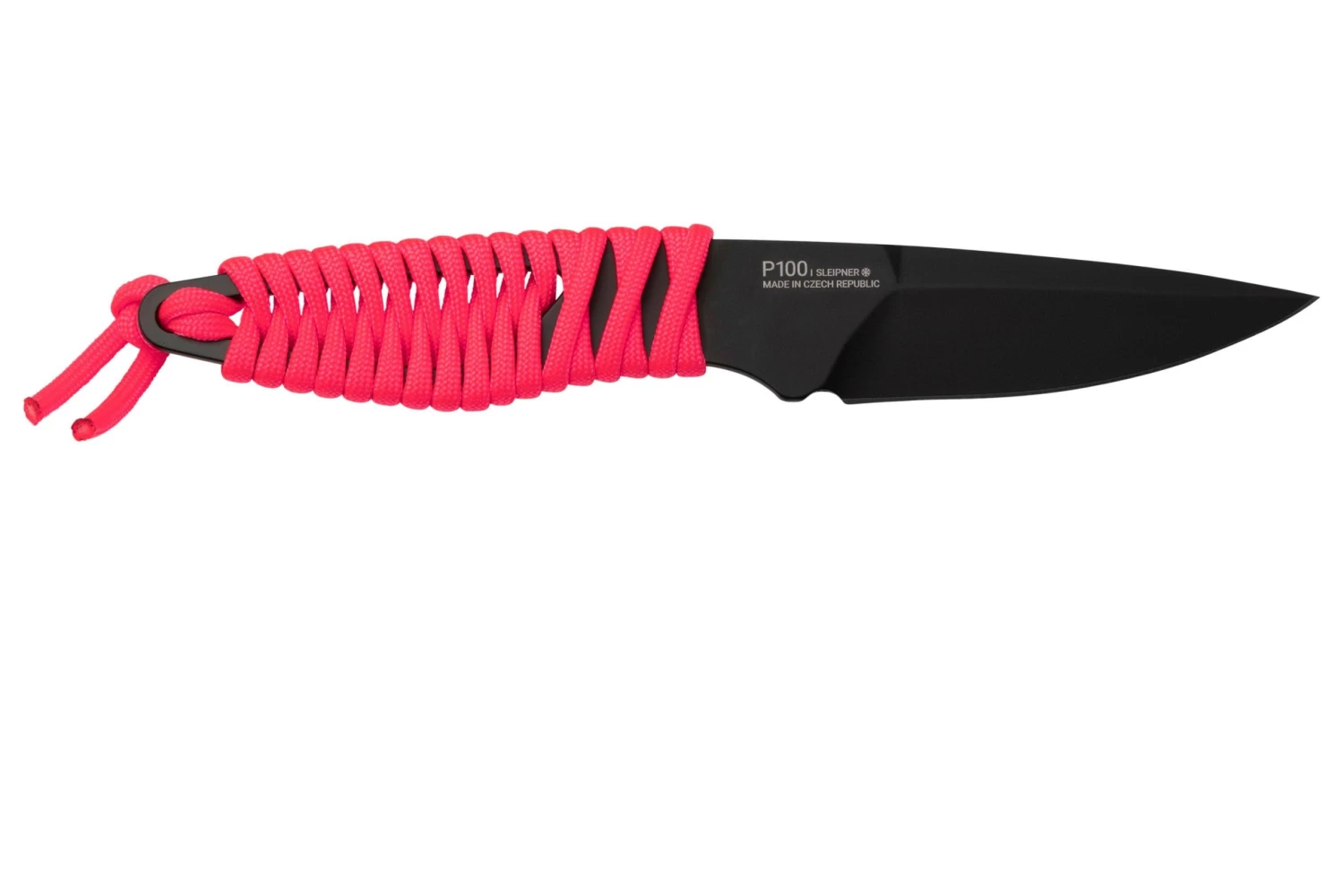 ANV Knives P100 Sleipner Cerakote, Pink Paracord, P100-044, Black Kydex Sheath, Cuchillo De Cuello 2 ANV Knives P100 Sleipner Cerakote, Pink Paracord, P100-044, Black Kydex Sheath, Cuchillo De Cuello - Imagen 2