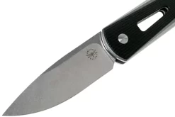 Amare Knives Paragon Stonewashed Blade, Milled G10, Navaja -Tienda De Cuchillos AS PA SG10 03 amare knives scaled