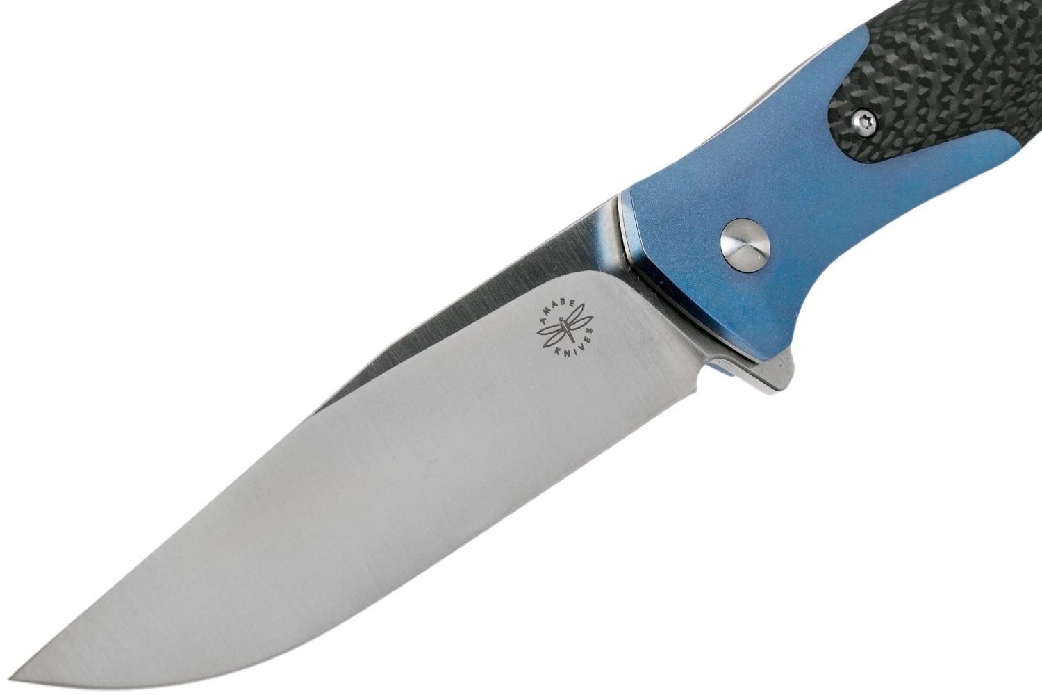 Amare Knives Track Blue, Hoja Satinada, Navaja 3 Amare Knives Track Blue, Hoja Satinada, Navaja - Imagen 3