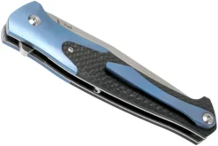 Amare Knives Track Blue, Hoja Satinada, Navaja 11 Amare Knives Track Blue, Hoja Satinada, Navaja -Tienda De Cuchillos AS TR BL 04 amare knives scaled