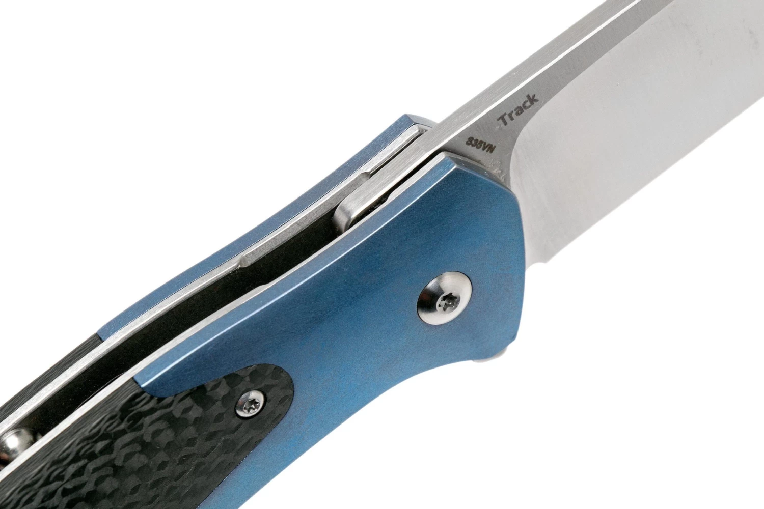 Amare Knives Track Blue, Hoja Satinada, Navaja 6 Amare Knives Track Blue, Hoja Satinada, Navaja - Imagen 6
