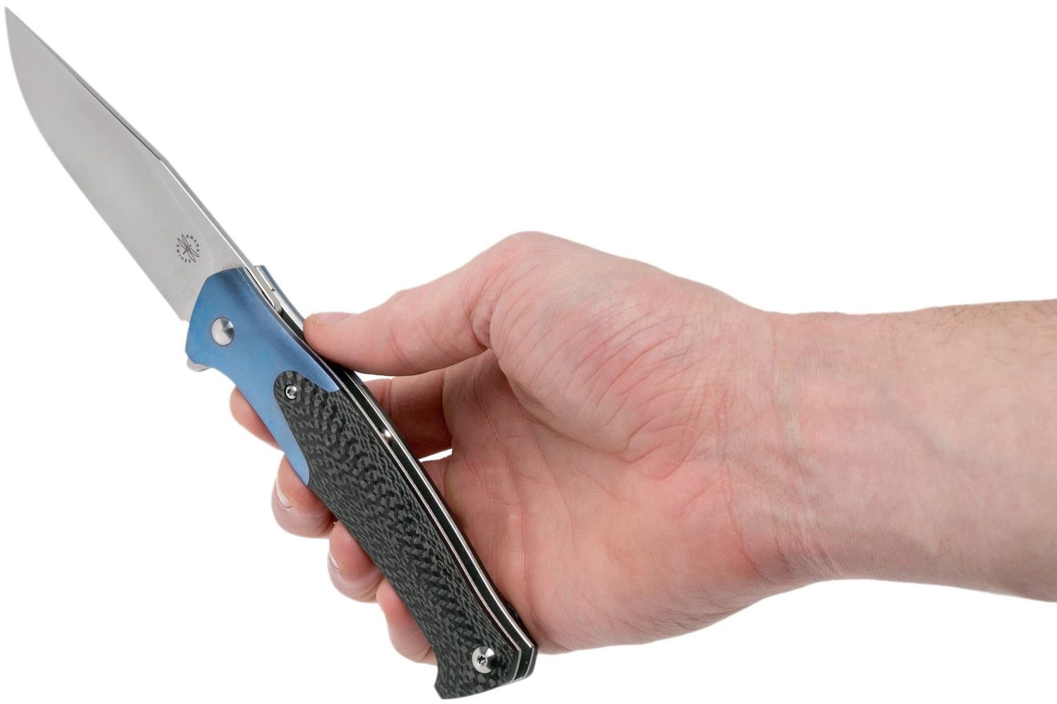 Amare Knives Track Blue, Hoja Satinada, Navaja 8 Amare Knives Track Blue, Hoja Satinada, Navaja - Imagen 8