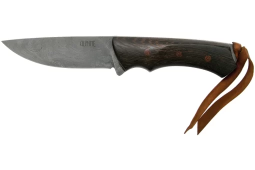 Autine Damascus Kurbads Wengé Damast, Brown RH Sheath, Cuchillo De Exterior 7 Autine Damascus Kurbads Wengé Damast, Brown RH Sheath, Cuchillo De Exterior -Tienda De Cuchillos AT KUR WNG DAM 01 autine v201909 scaled