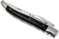 Laguiole En Aubrac HP 12cm De Madera De ébano Limado A Mano L0212EBH-FSI1 -Tienda De Cuchillos AUL0212EBH FSI1 03 laguiole en aubrac aul0212ebh fsi1 03