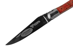 Laguiole En Aubrac 12cm Navaja Laguiole álamo Rojo Burl Brillante S/st -Tienda De Cuchillos AUL0212LPRIFSJ1 03 laguioleaubrac scaled