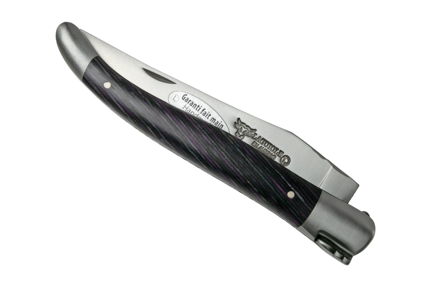 Laguiole En Aubrac Samba Prune L0212SAPIF Madera De Samba, Mate, 12 Cm 4 Laguiole En Aubrac Samba Prune L0212SAPIF Madera De Samba, Mate, 12 Cm - Imagen 4