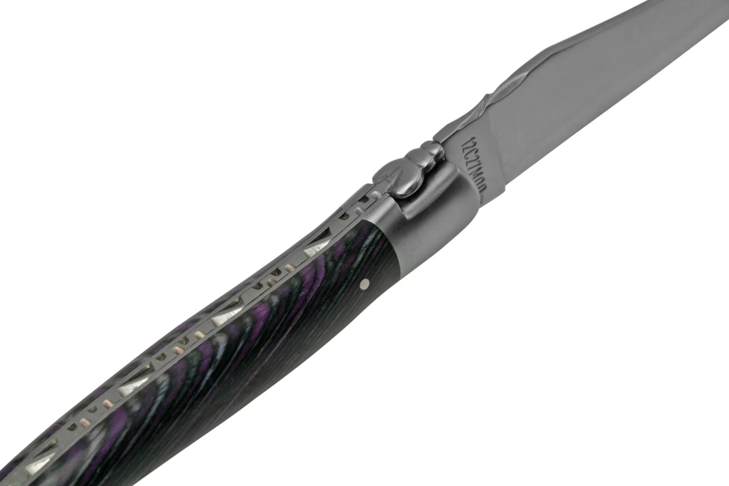 Laguiole En Aubrac Samba Prune L0212SAPIF Madera De Samba, Mate, 12 Cm 6 Laguiole En Aubrac Samba Prune L0212SAPIF Madera De Samba, Mate, 12 Cm - Imagen 6