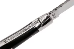 Laguiole En Aubrac 12 Cm Navaja Con Sacacorchos De Cuerno, L0312CPI-SSI1 -Tienda De Cuchillos AUL0312CPI SSI1 07 laguiole en aubrac aul0312cpi ssi1 07