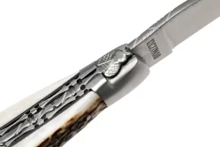 Laguiole En Aubrac 12cm Double Plates, Stag Horn Limado A Mano, L0712BCI/FSB1 -Tienda De Cuchillos AUL0712BCI FSB1 06 laguiole en aubrac scaled