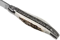 Laguiole En Aubrac 12cm Double Plates, Stag Horn Limado A Mano, L0712BCI/FSB1 -Tienda De Cuchillos AUL0712BCI FSB1 07 laguiole en aubrac scaled