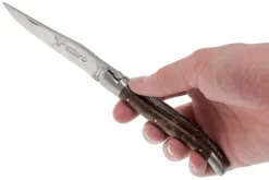 Laguiole En Aubrac 12cm Double Plates, Walnut Burl Limado A Mano, L0712LYI-FSB1 14 Laguiole En Aubrac 12cm Double Plates, Walnut Burl Limado A Mano, L0712LYI-FSB1 -Tienda De Cuchillos AUL0712LYI FSB1 07 laguiole en aubrac aul0712lyi fsb1 07