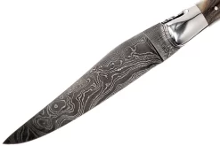 Laguiole En Aubrac 12 Cm Navaja Damascata, Full Handle Cuerno L0712PCI-FFI1 -Tienda De Cuchillos AUL0712PCI FFI1 03 laguiole en aubrac aul0712pci ffi1 03