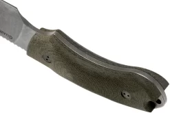 Bradford Guardian 4, 3D OD Green Micarta Guardian 4 CPM 3V, Full Flat Stonewashed 4FH-102-3V -Tienda De Cuchillos BDK 4FH 102 3V 04 bradford knives scaled