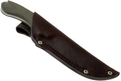 Bradford Guardian 4, 3D OD Green Micarta Guardian 4 CPM 3V, Full Flat Stonewashed 4FH-102-3V -Tienda De Cuchillos BDK 4FH 102 3V 06 bradford knives scaled