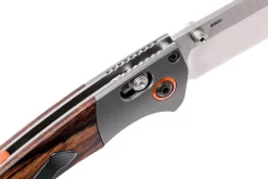 Benchmade Mini Crooked River 15085-2 Cuchillo De Caza, Madera -Tienda De Cuchillos BE15085 2 06 benchmade be15085 2 06