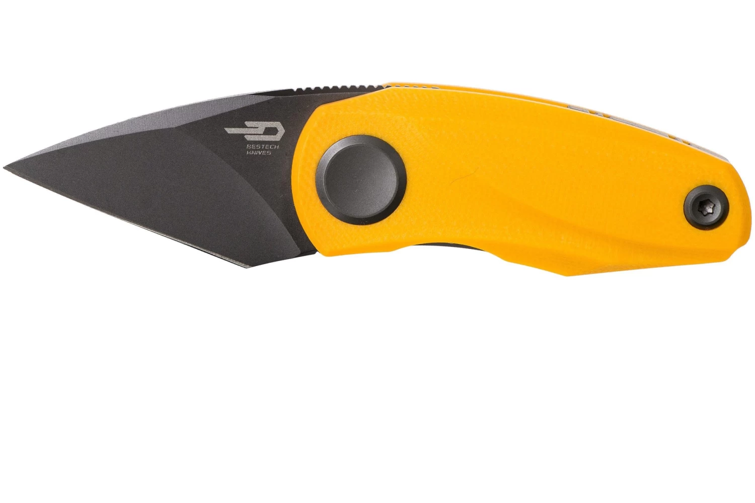 Bestech Tulip Yellow G10, Black BG38F Navaja, Diseño Ostap Hel 1 Bestech Tulip Yellow G10, Black BG38F Navaja, Diseño Ostap Hel