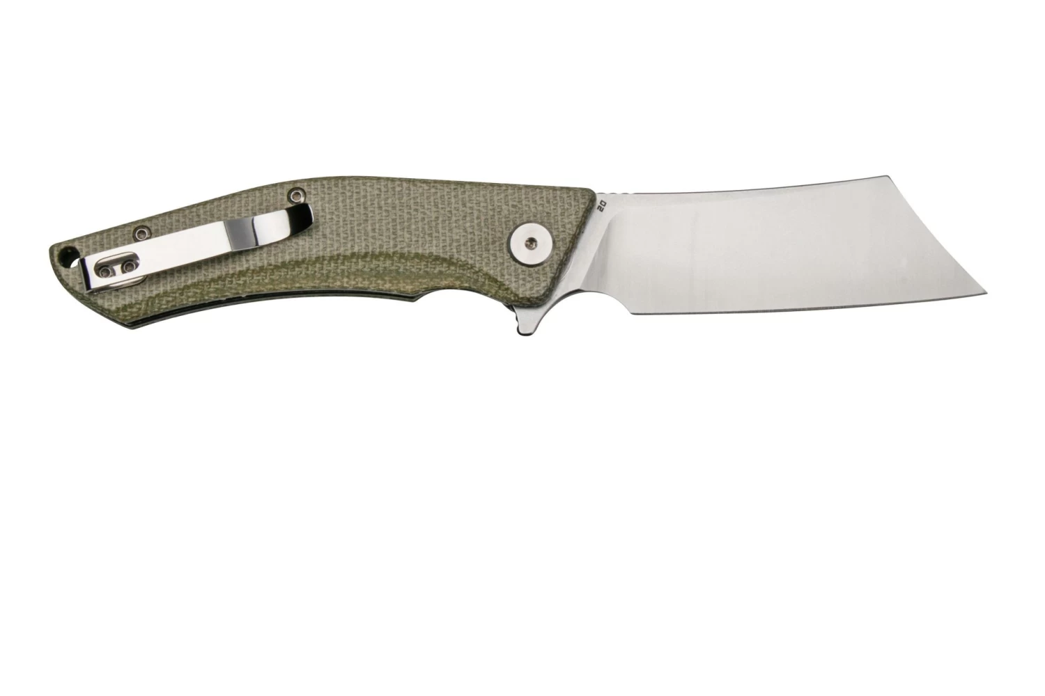 Bestech Cubis BG42A Stonewashed & Satin, Beige Micarta, Navaja 2 Bestech Cubis BG42A Stonewashed & Satin, Beige Micarta, Navaja - Imagen 2