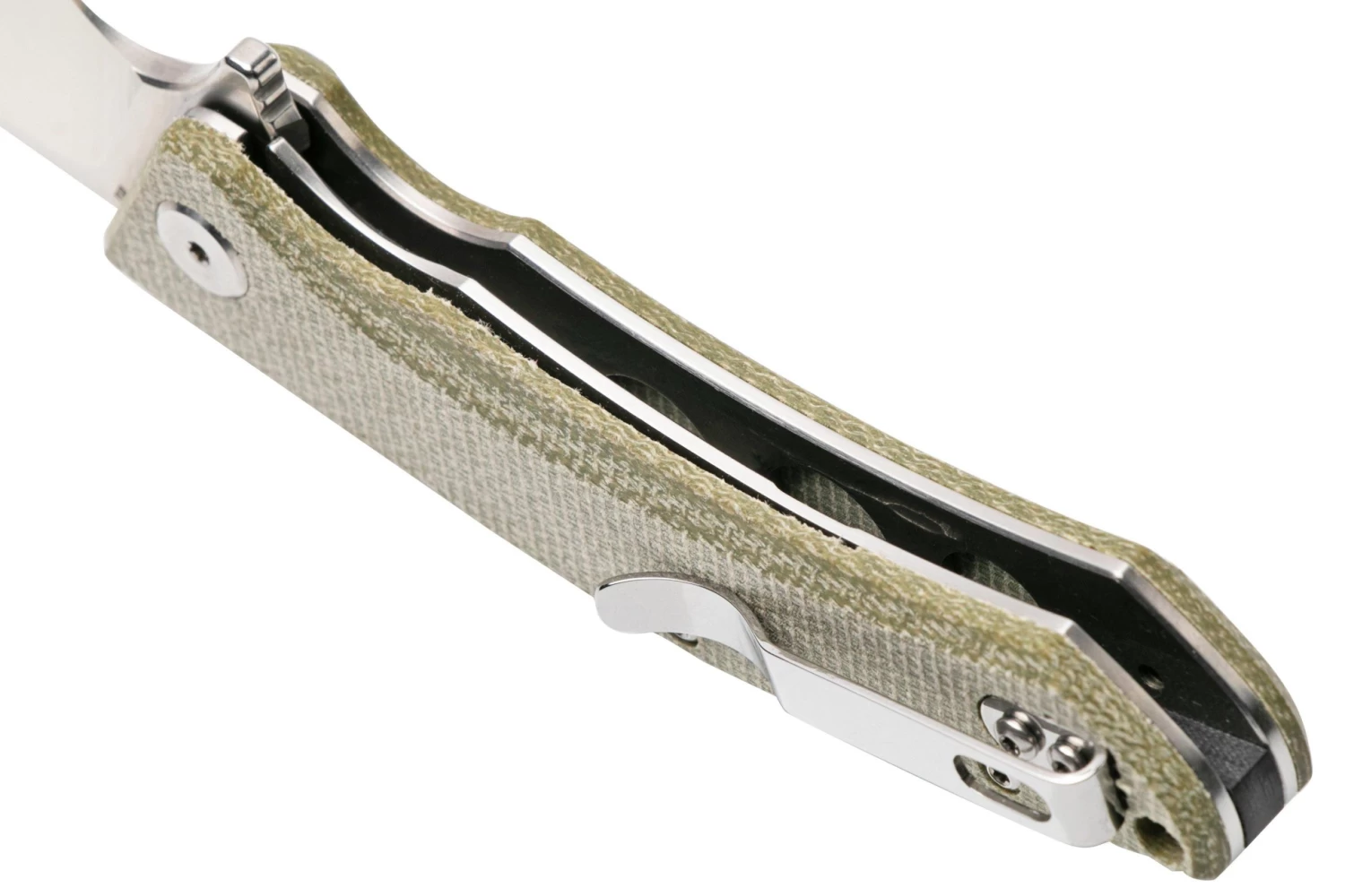 Bestech Cubis BG42A Stonewashed & Satin, Beige Micarta, Navaja 5 Bestech Cubis BG42A Stonewashed & Satin, Beige Micarta, Navaja - Imagen 5