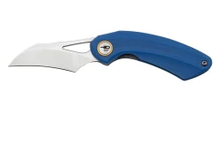 Bestech Bihai Stonewashed Satin, Blue G10 BG53D-1 Navaja, Diseño Ostap Hel