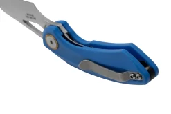 Bestech Bihai Stonewashed Satin, Blue G10 BG53D-1 Navaja, Diseño Ostap Hel -Tienda De Cuchillos BHBG53D 1 04 bestech scaled