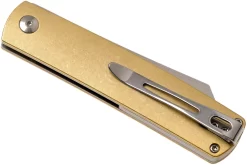 Böker Plus Tenshi Brass 01BO328 Navaja, Kansei Matsuno Design -Tienda De Cuchillos BO01BO328 04 boker scaled