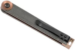 Böker Plus Kaizen Green Canvas Micarta 01BO391 Navaja -Tienda De Cuchillos BO01BO391 03 boker scaled