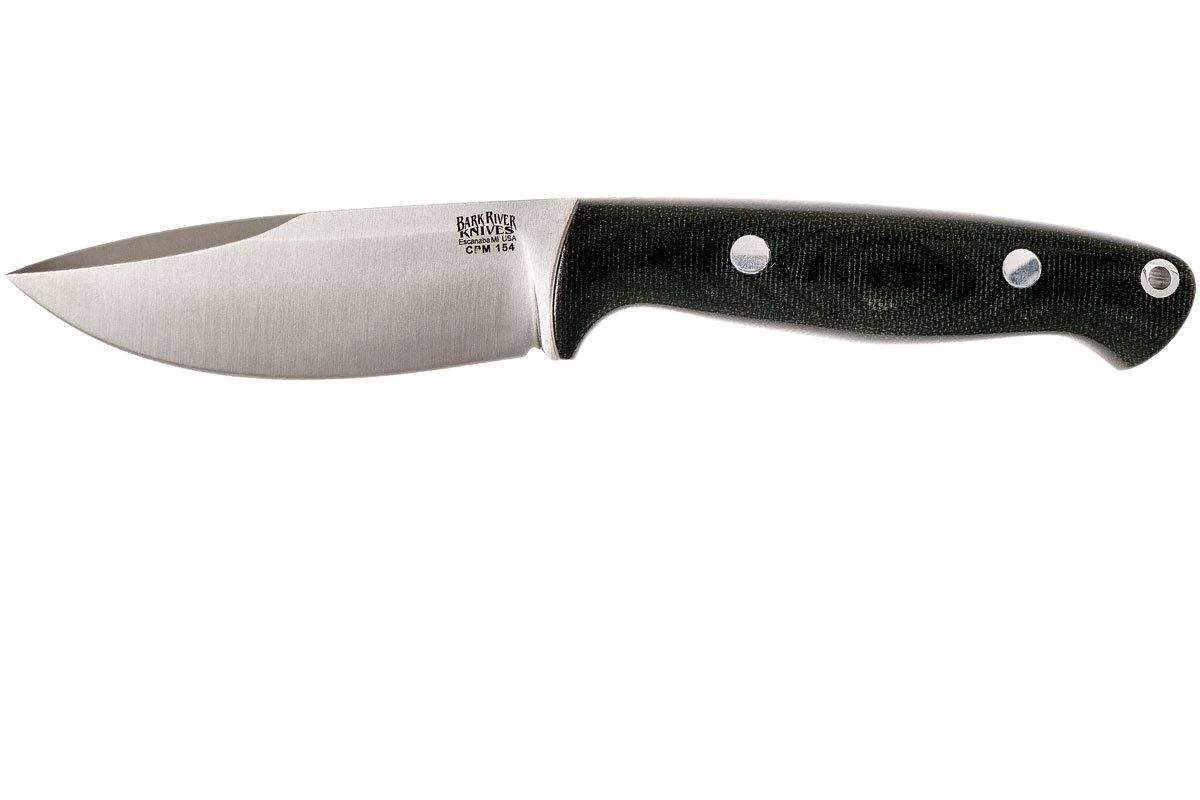 Bark River North Country EDC CPM 154, Black Canvas Micarta, Red Liners 1 Bark River North Country EDC CPM 154, Black Canvas Micarta, Red Liners