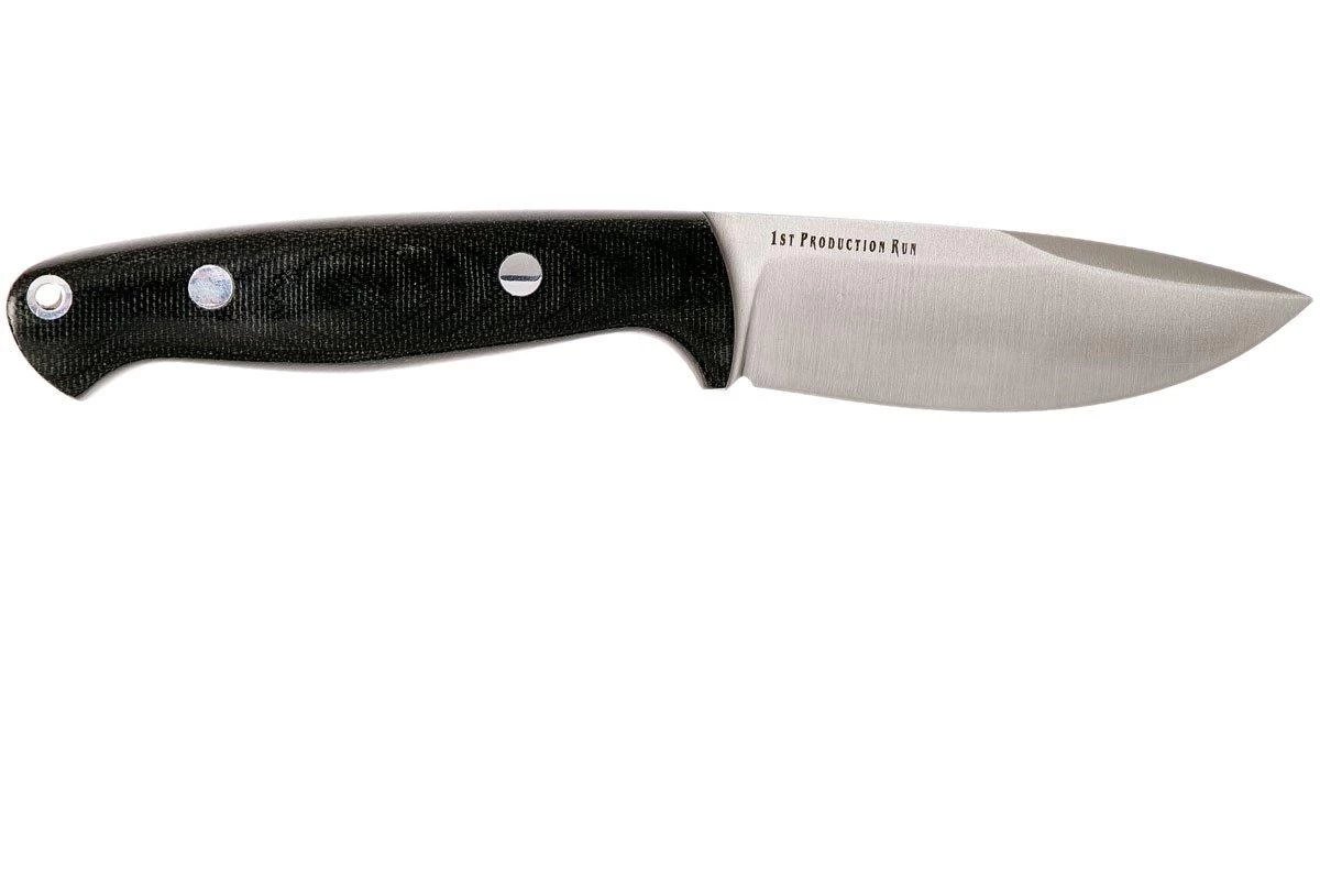 Bark River North Country EDC CPM 154, Black Canvas Micarta, Red Liners 2 Bark River North Country EDC CPM 154, Black Canvas Micarta, Red Liners - Imagen 2