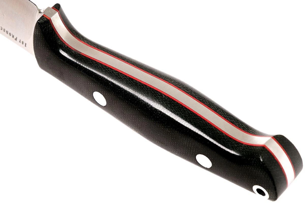 Bark River North Country EDC CPM 154, Black Canvas Micarta, Red Liners 4 Bark River North Country EDC CPM 154, Black Canvas Micarta, Red Liners - Imagen 4