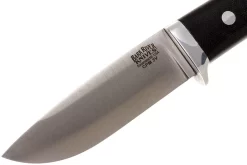 Bark River Classic Drop Point Hunter CPM 3V, Black Canvas Micarta -Tienda De Cuchillos BRK02 135BRKC 03 bark river brk02 135brkc 03