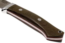 Bark River Classic Drop Point Hunter CPM 3V, Green Canvas Micarta, Red Liners 11 Bark River Classic Drop Point Hunter CPM 3V, Green Canvas Micarta, Red Liners -Tienda De Cuchillos BRK02 135GNCRL 04 bark river brk02 135gncrl 04