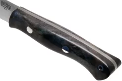 Bark River Aurora A2 Dark Blue Elder Burl, Cuchillo Bushcraft -Tienda De Cuchillos BRK06 115DBEB 05 bark river knives scaled