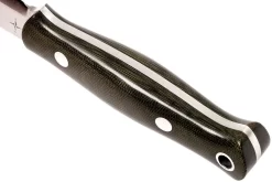 Bark River Bushcrafter I CPM 154, Green Canvas Micarta -Tienda De Cuchillos BRK06 153GNC 04 bark river bushcrafter brk06 153gnc 04