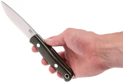 Bark River Bushcrafter I CPM 154, Green Canvas Micarta -Tienda De Cuchillos BRK06 153GNC 06 bark river bushcrafter brk06 153gnc 06