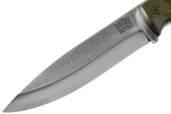 Bark River Aurora Scandi Cru-Wear Green Canvas Micarta -Tienda De Cuchillos BRK06 164GNC 03 bark river knives scaled