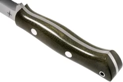 Bark River Aurora Scandi Cru-Wear Green Canvas Micarta -Tienda De Cuchillos BRK06 164GNC 04 bark river knives scaled