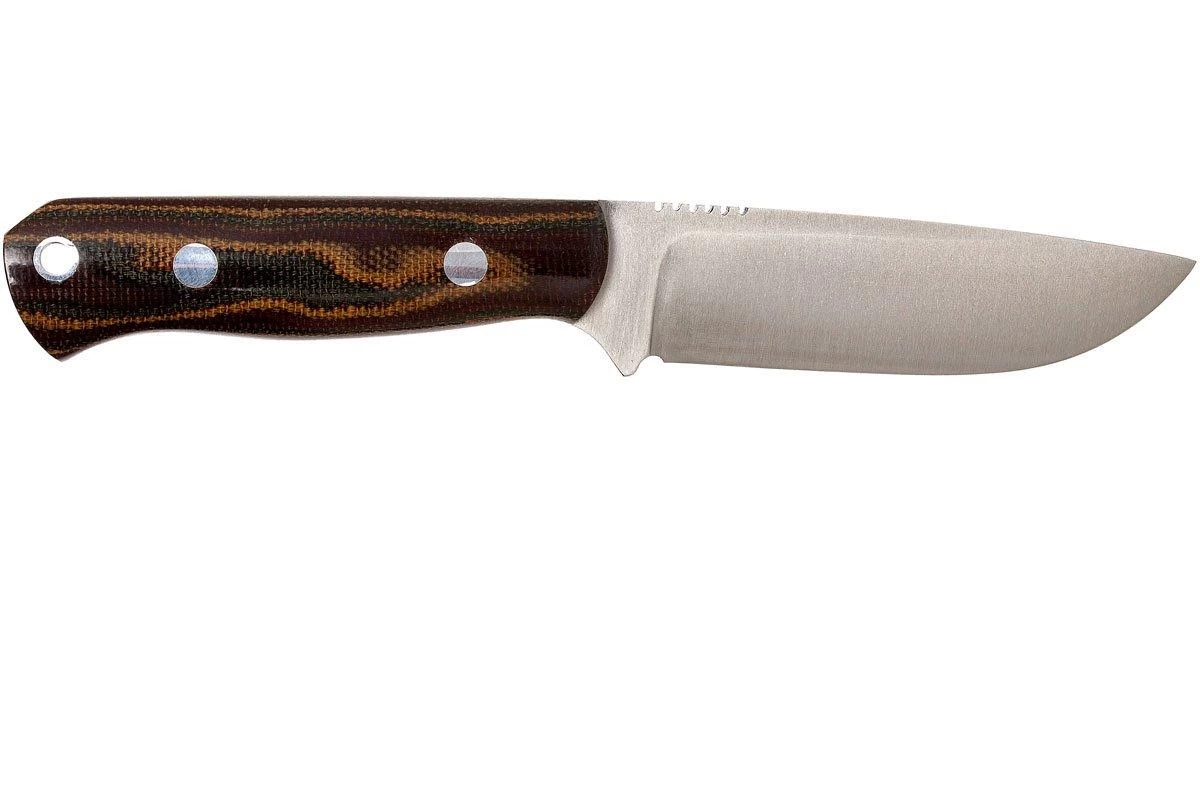 Bark River Bravo Necker II CPM 154CM, Burgundy Snakeskin Micarta 2 Bark River Bravo Necker II CPM 154CM, Burgundy Snakeskin Micarta - Imagen 2