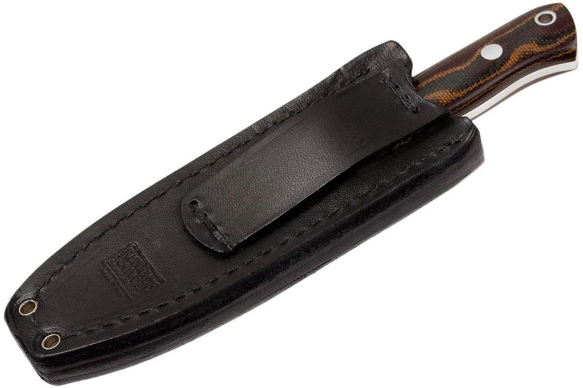 Bark River Bravo Necker II CPM 154CM, Burgundy Snakeskin Micarta 9 Bark River Bravo Necker II CPM 154CM, Burgundy Snakeskin Micarta - Imagen 9