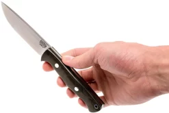 Bark River Gunny Hunter CPM 3V, Green Canvas Micarta -Tienda De Cuchillos BRK07 025GNC 06 bark river brk07 025gnc 06