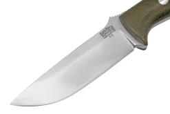 Bark River Bravo 1 A2 Green Canvas Micarta, Cuchillo De Bushcraft -Tienda De Cuchillos BRK07 111GNC 03 barkriver scaled