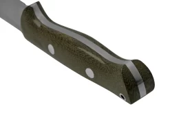 Bark River Bravo 1 A2 Green Canvas Micarta, Cuchillo De Bushcraft -Tienda De Cuchillos BRK07 111GNC 04 barkriver scaled