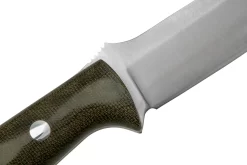 Bark River Bravo 1 A2 Green Canvas Micarta, Cuchillo De Bushcraft -Tienda De Cuchillos BRK07 111GNC 05 barkriver scaled