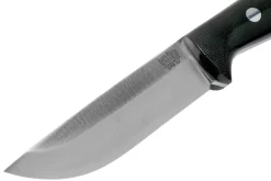 Bark River Bravo 1.2 LT CPM 3V Rampless, Black Canvas Micarta Cuchillo De Exterior -Tienda De Cuchillos BRK07 129BCMR 03 bark river knives scaled