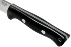 Bark River Bravo 1.2 LT CPM 3V Rampless, Black Canvas Micarta Cuchillo De Exterior -Tienda De Cuchillos BRK07 129BCMR 05 bark river knives scaled