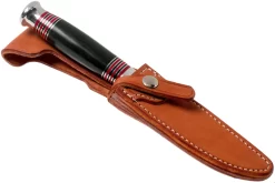 Bark River Michigan Hunter CPM Cru Wear Black Canvas Micarta Cuchillo De Caza -Tienda De Cuchillos BRK08 161BRKC 06 bark river knives scaled