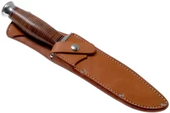 Bark River Teddy 2 A2 Stacked Leather Cuchillo De Exterior 12 Bark River Teddy 2 A2 Stacked Leather Cuchillo De Exterior -Tienda De Cuchillos BRK08 214SL 06 bark river knives scaled