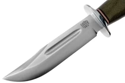 Bark River Boone II CPM 3V Green Canvas Micarta Cuchillo De Exterior -Tienda De Cuchillos BRK08 222GCM 03 bark river knives scaled